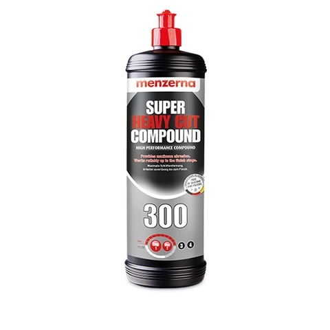 Полироль Menzerna 300 Super Heavy Cut Compound (1кг) универсальная высокоабразивная паста фото 1