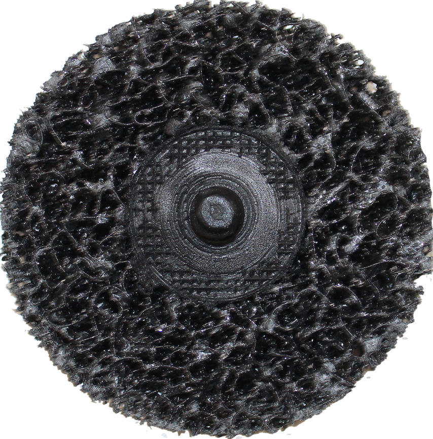 Круг для снятия ржавчины чёрный Д= 50 мм (крепление Roloc) Русский Мастер фото 1