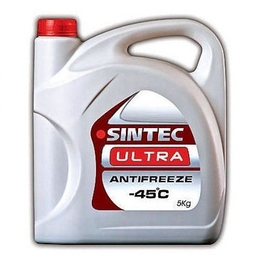 Антифриз Sintec LUX G12 -40С красно-оранжевый 5л фото 1