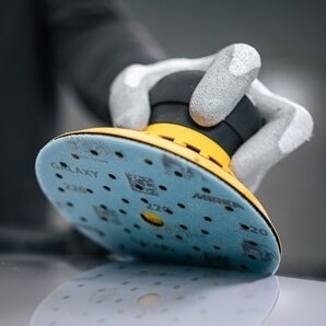 Шлифовальный диск GALAXY 150мм Multifit (50 отверстий), Р 180 фото 1