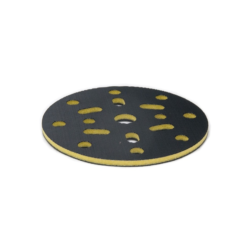 Подложка промежуточная 150 mm T5mm STANDARD на липучке, 15отв, желтая жесткая ICAR H YELLOW фото 1