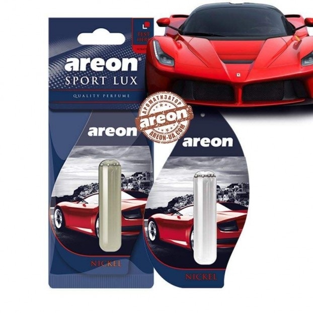 Ароматизатор AREON LIQUID LUX 5 ML Никель Nickel, 704-LX-06 фото 1