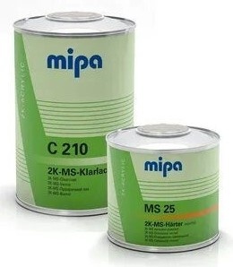 Лак акриловый MIPA С210 MS 1л+MS25 0.5л отв фото 1