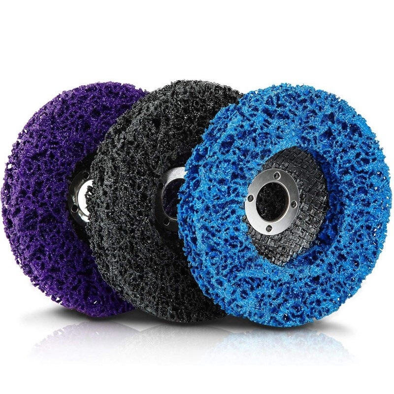 Круг для снятия ржавчины синий d= 125*22,2 мм Orientcraft фото 1