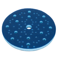 Проставка  для шлиф. кругов Velcro, 67 отв., d=150 мм., толщина 10 мм мягк.  (черн) фото 1