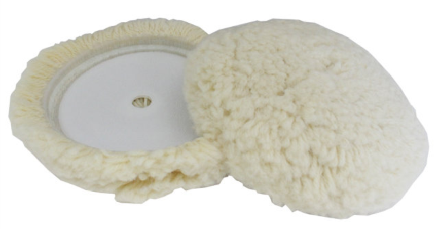 Круг полировальный из крученой шерсти 150мм на жесткой основе HOLEX фото 1