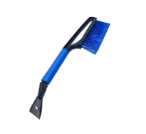 Щётка скребок 43 см, мягкая ручка, мягкая щетина фото 1