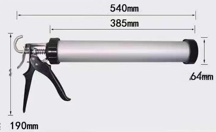 Пистолет трубный ручной для выжима саше и картриджейм 300-600 мл фото 1