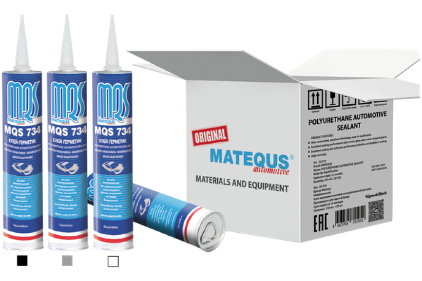 Герметик MQS 734, картридж 310 мл, бежевый																														 фото 2