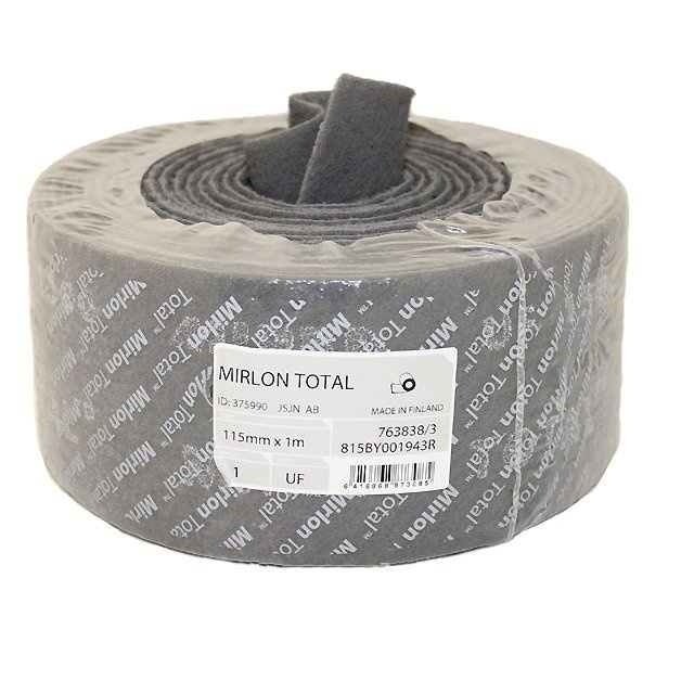 Mirlon Total шлифовальный войлок 115ммx1м Flex ultra fine 1500 (темно-серый)(1 метр) Mirka фото 1