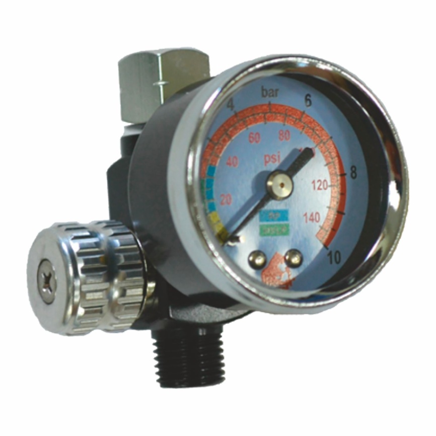 Регулятор давления с манометром для краскопульта  Русский мастер фото 1