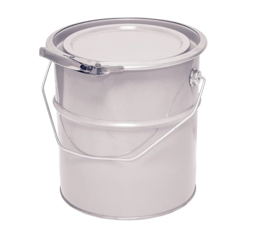 Ведро металлическое 3 л крышка-обруч фото 1