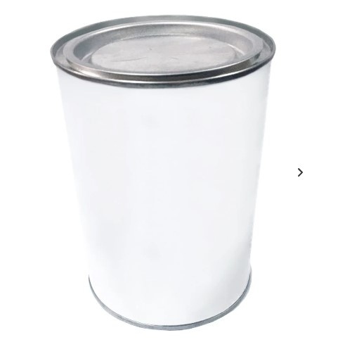 Банка жестяная с покрытием 1 литр фото 1