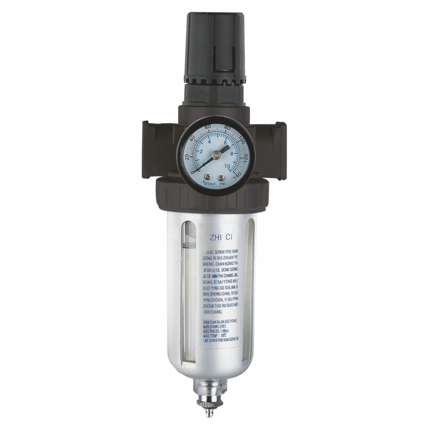 Фильтр-влагоотделитель с регулятором давления и манометром AFR80 Русский Мастер фото 1